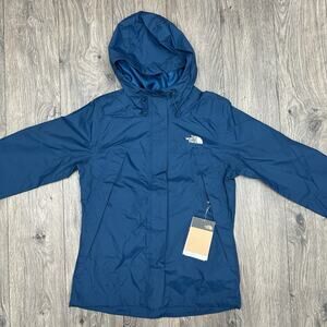 The North Face Jacket Size XS Womens Midnight Petrol Blue Antora Full Zip $110